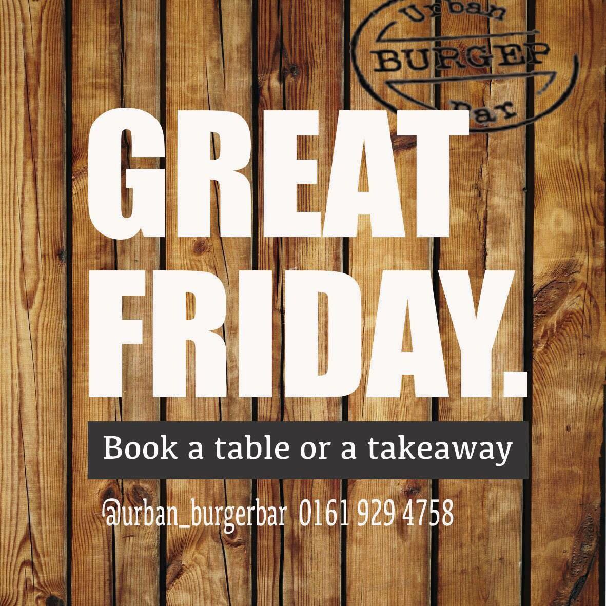 Come on down for some food, glorious food!
Book or Takeaway 0161 929 4758 #altrincham