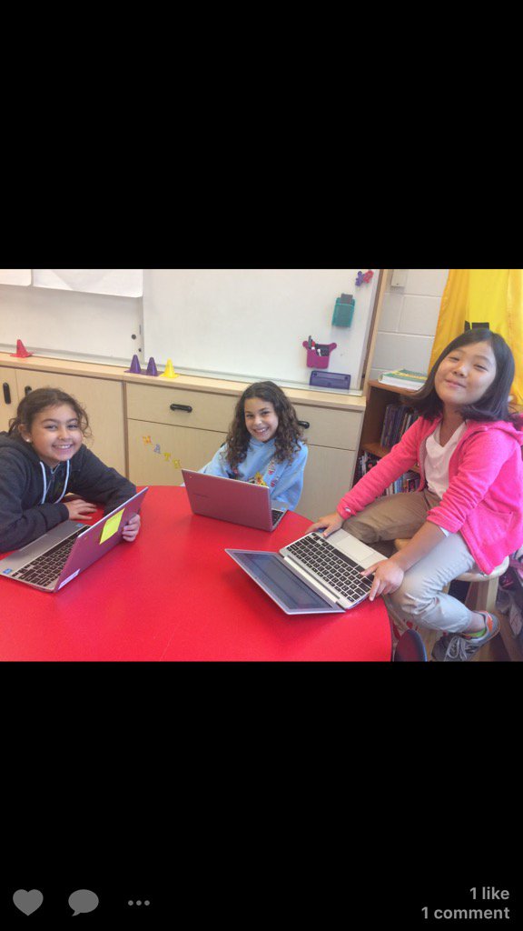 Group Nearpod lesson on Readers Asking Questions <a href="/mfaust/">Marcie Faust, Ed.D.</a> #engage109#wilmot109