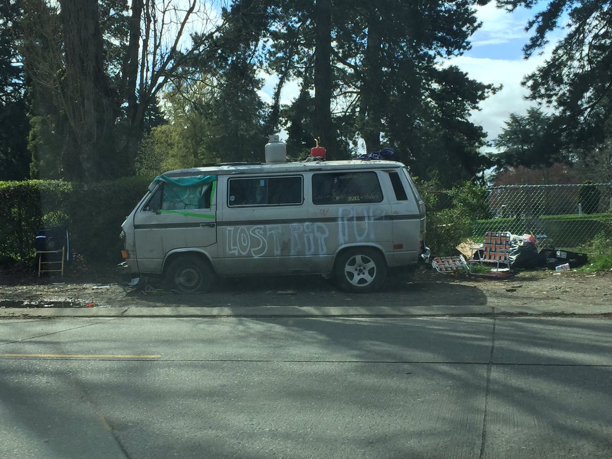 constancelynnet's tweet image. These people parked outside residence 3 weeks ago on 115th and stone Ave, can't walk dogs b/c people are threatening at night. @SeattlePD