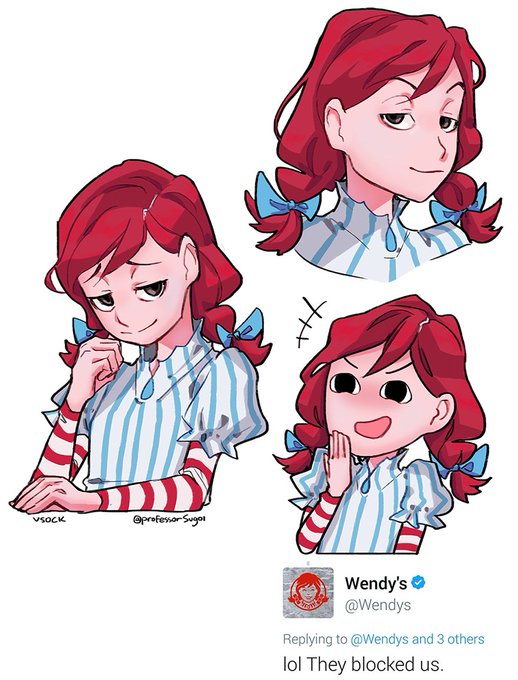 smugwendys 】ドヤ顔ウェンディーズの絵を集めてみた。【一部