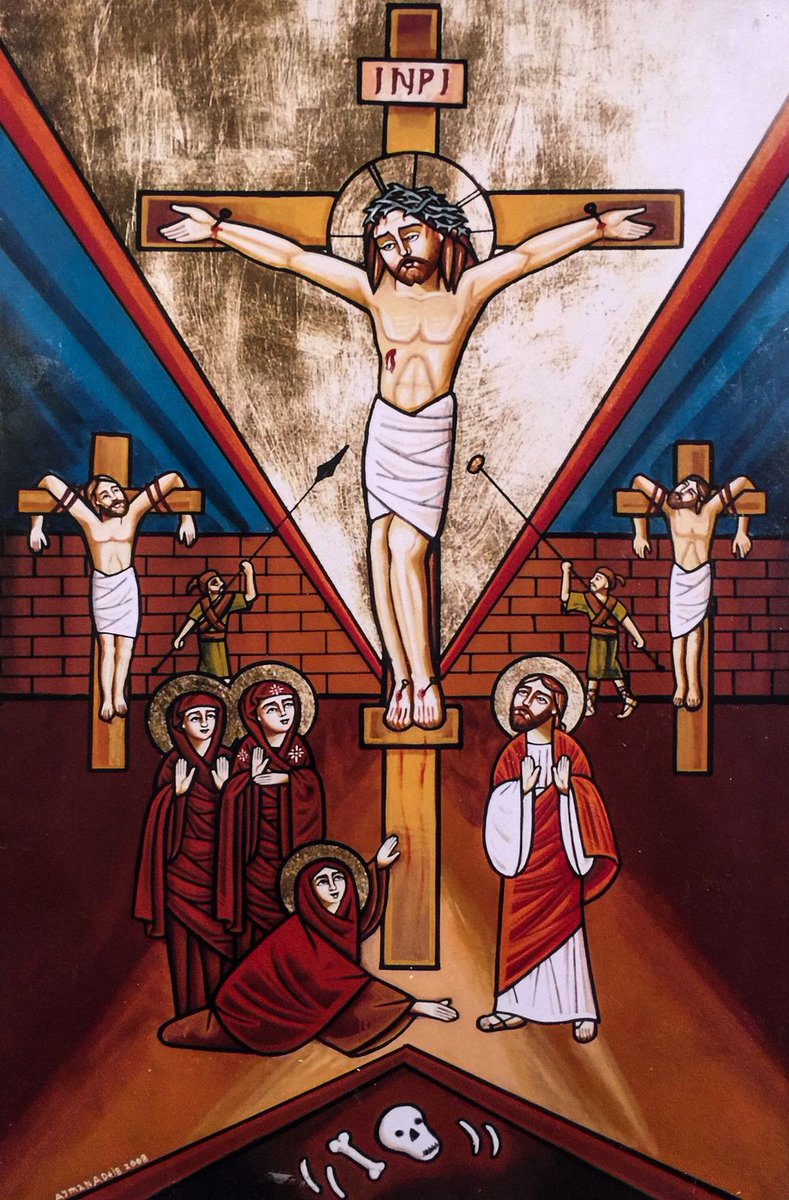 FrMichaelFanous's tweet photo. This is He who offered Himself up, as an acceptable sacrifice, on the Cross for the salvation of our race. #Pascha #GoodFriday #SixthHour https://t.co/gzVtqrz3SE