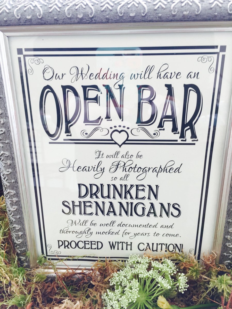 From the vault of cool things I forgot about from last season - behold, fair warning at the bar. Genius and true. Very true.