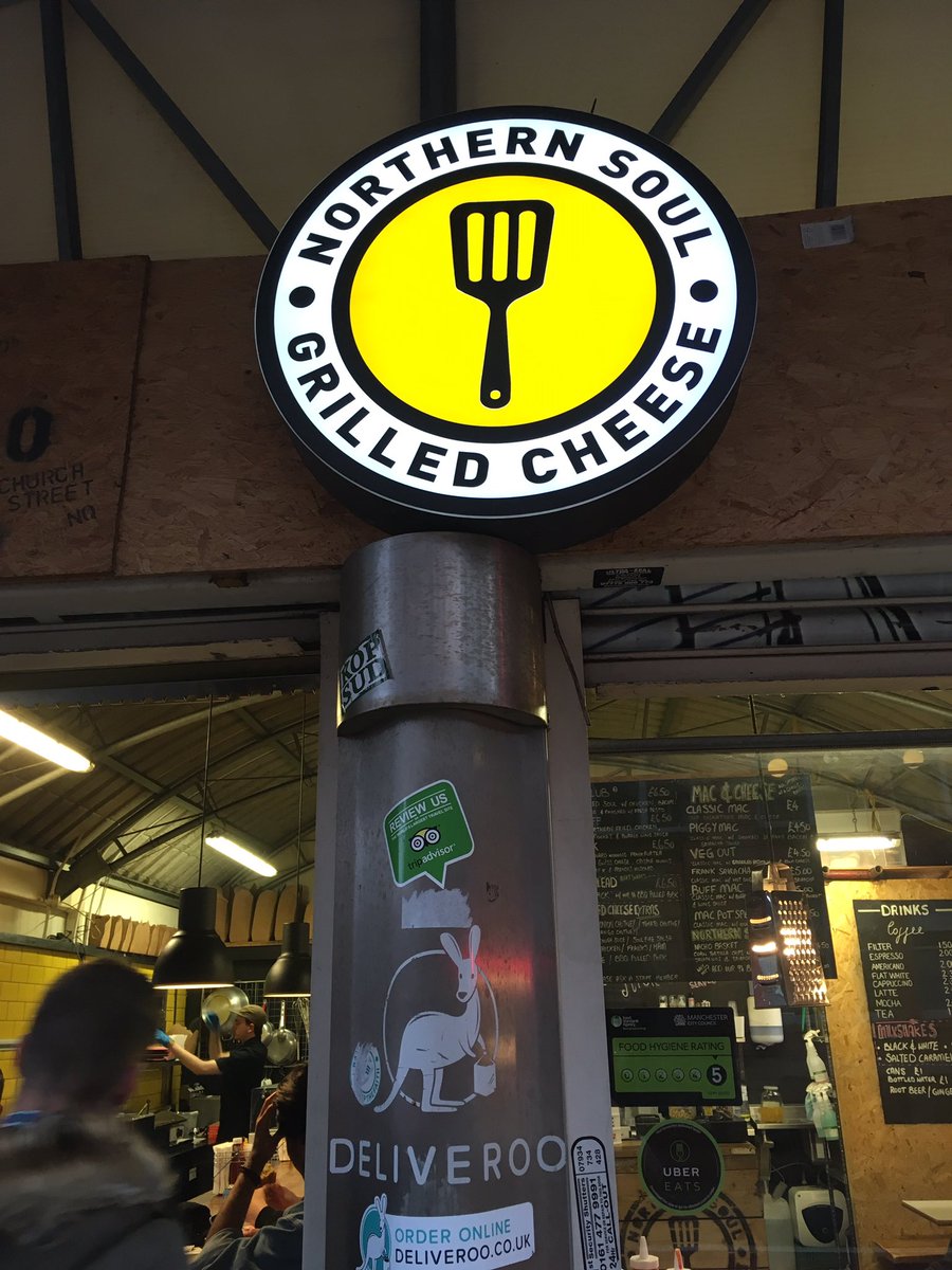 Good Friday eats and good music vibes <a href="/NorthernSoulMcr/">NORTHERN SOUL GRILLED CHEESE 🧀</a> #grilledcheese #northernsoul #manchester