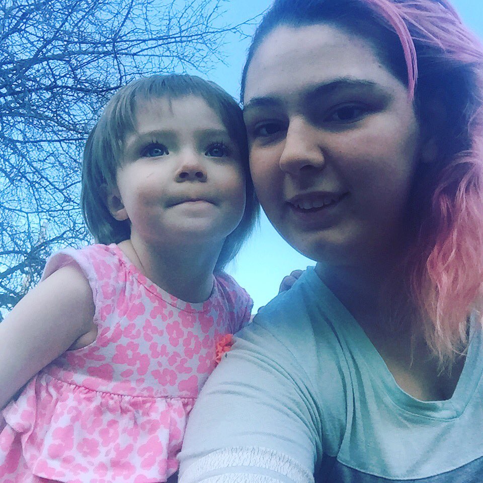 My baby girl &amp; I 😍💕🍼😘👑