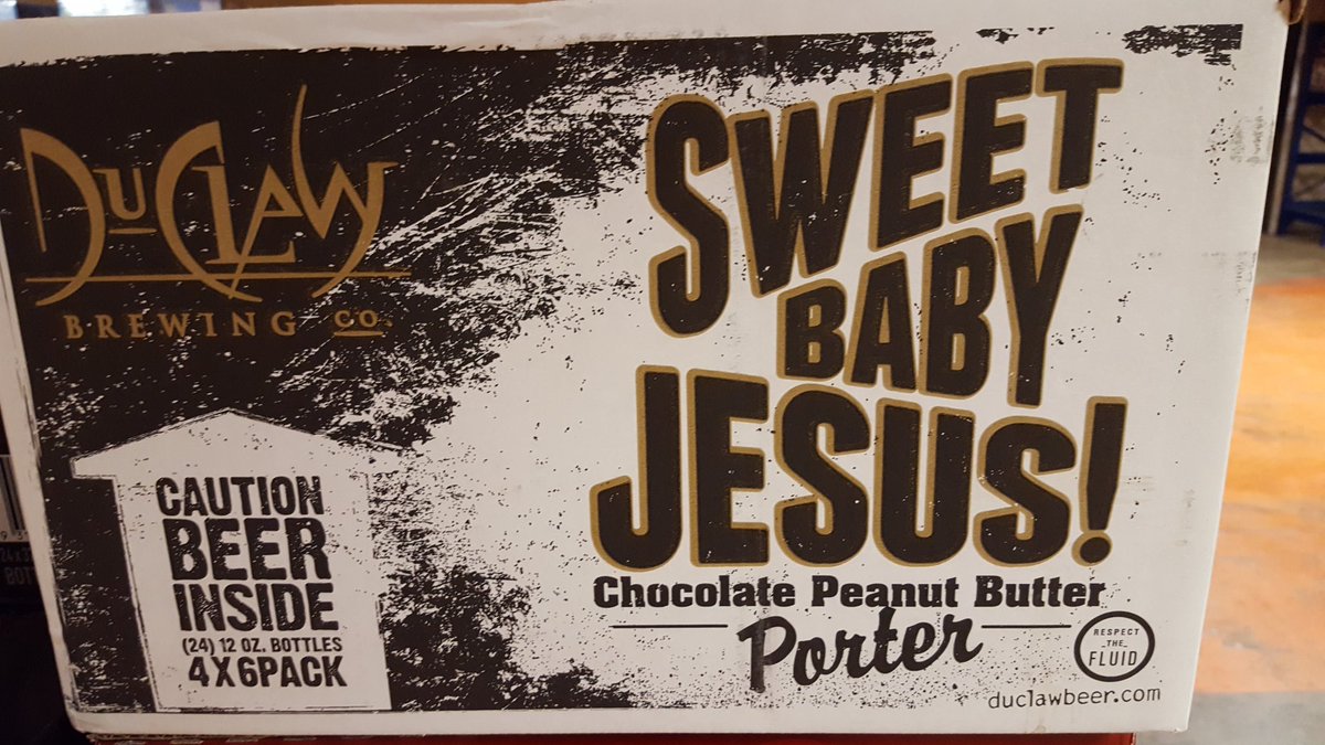 Look what has Resurrected back in stock! It's <a href="/DuClawBrewing/">DuClaw Brewing Co.</a> Sweet Baby Jesus!