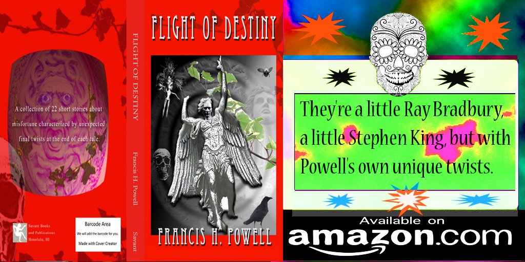 Flight of Destiny a book of 22 unusual short stories available on Amazon   #ASMSG ,#BookBoost amzn.to/2kOTY7T