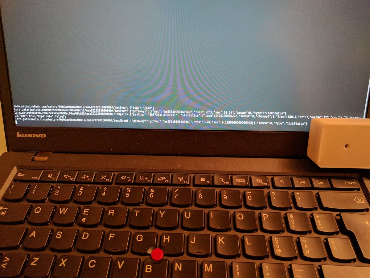 pillo79's tweet photo. #lorawan button raw experience @A2ASmartCity @LoRaAlliance with @PatavinaTech as network server. https://t.co/8zWD26tCMa