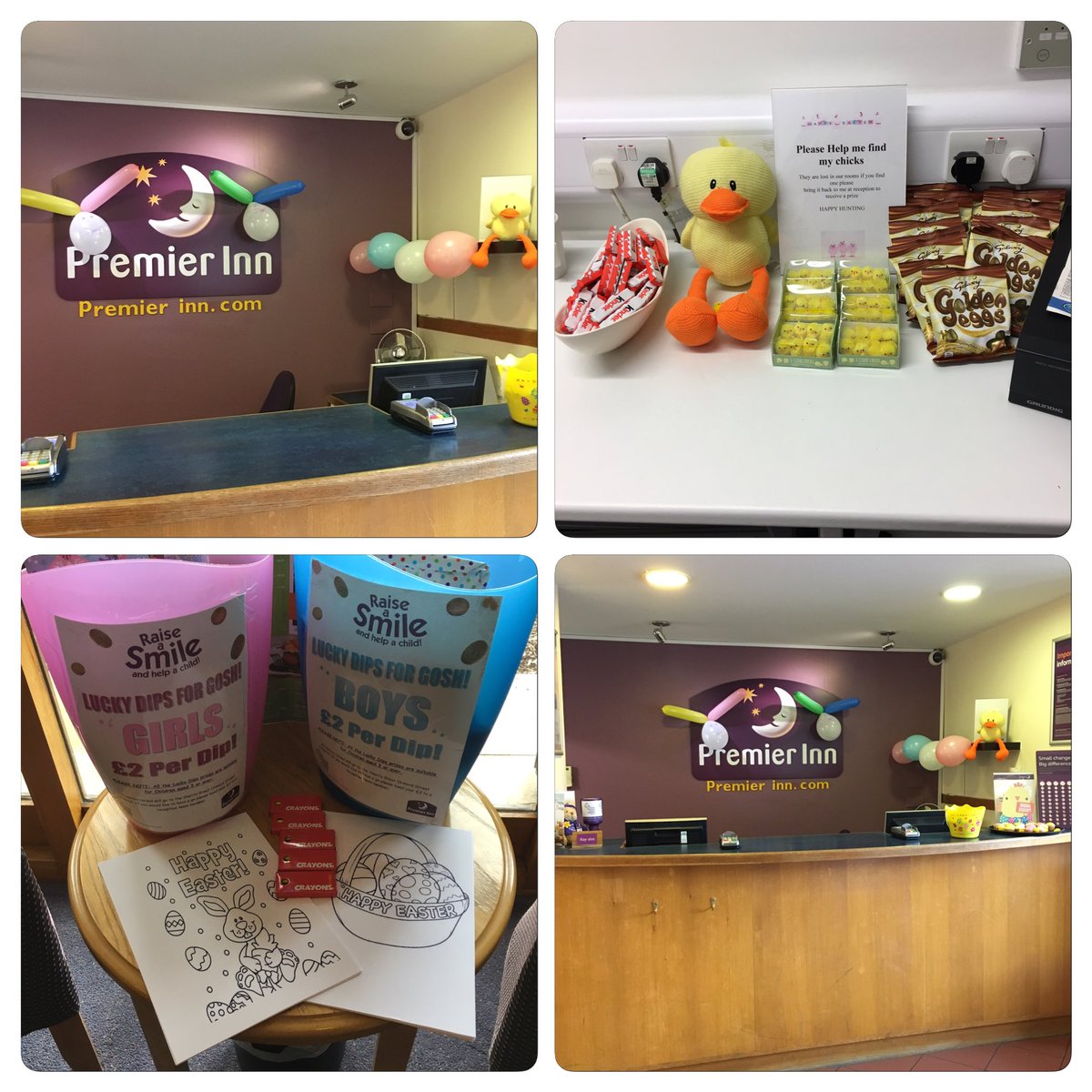 Ready for Easter PI Wow at swindon west with Mrs chick keeping us company. <a href="/katesharpe69/">Kate Sharpe</a> <a href="/LauraEvans81/">Laura EvansWrobleski</a> <a href="/SDEBDD/">simon ewins</a> <a href="/PIWOW/">PIWOW</a>