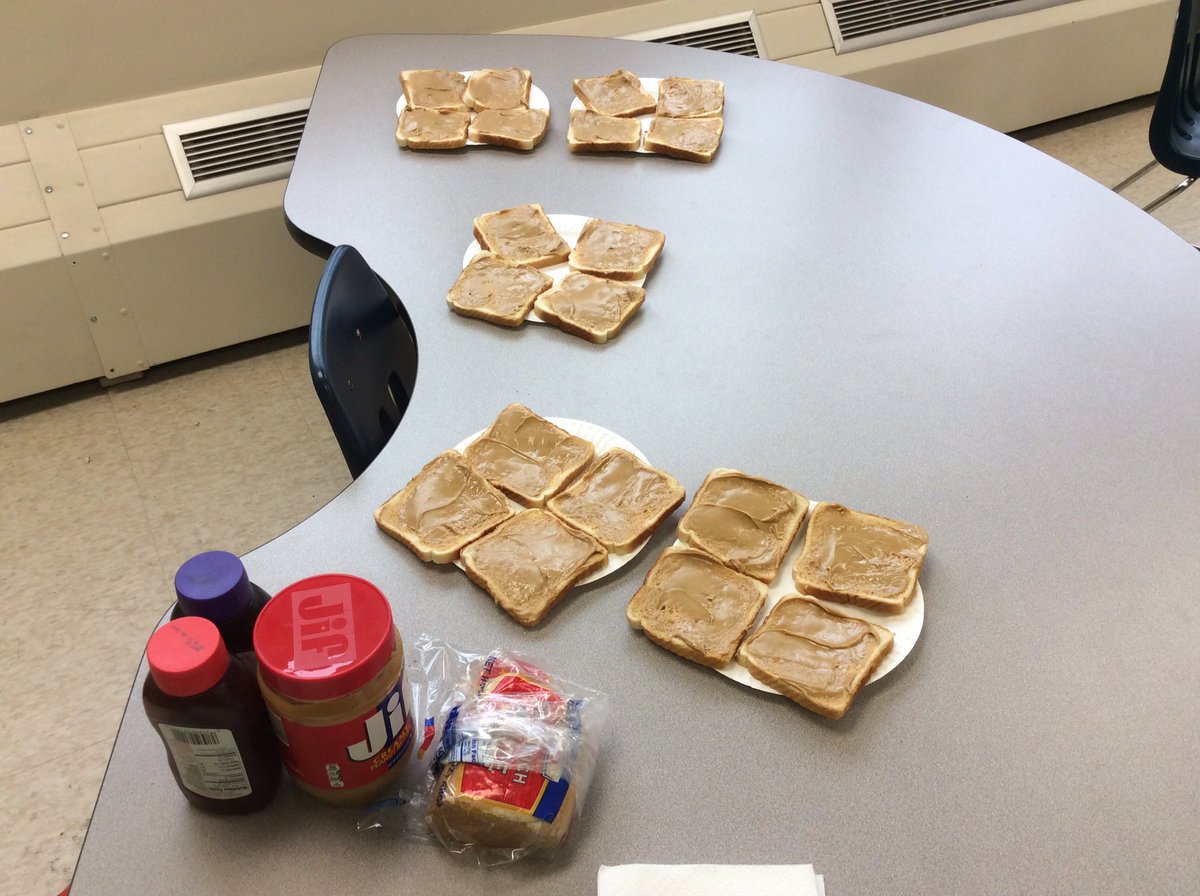The super power of pb&amp;j helped us conquer the MCA's this week. <a href="/LincolnK8School/">Lincoln K-8 District-Wide School</a>