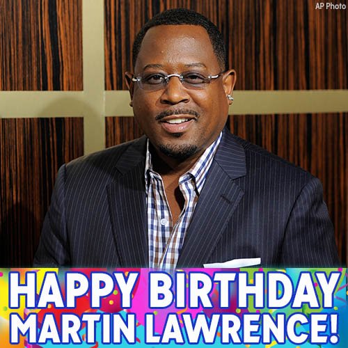 Happy Birthday to comedian and star Martin Lawrence ! 