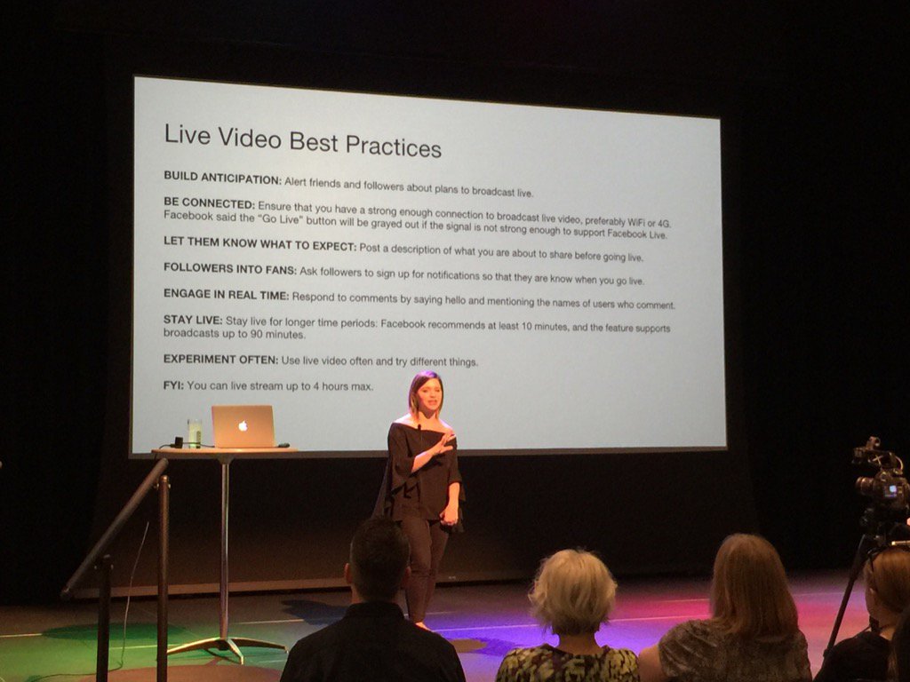 crysinsf's tweet photo. The future of social media is video. Social is social. #annarussett #c3atIndianaTech https://t.co/k1A0lfdN0z