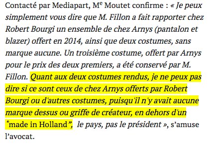 PaulAveline's tweet photo. Fillon aurait bien rendu des costumes... mais pas ceux de chez Arnys.
https://t.co/fONeqxToN3 https://t.co/xLwOGiY6mY
