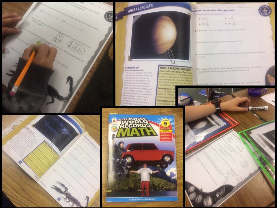 MrsRoehr's tweet photo. Practicing math while integrating reading and science! #CISDFixerUpper https://t.co/epllrErTJv