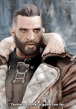 AdVixtoriam's tweet image. "Flesh is Flesh, Metal is Metal, the two shouldn't be allowed to mix!"  
-New Maxson! 
-beat fallout 4(BOS Run) 
-Bisexual
-ships in quoted