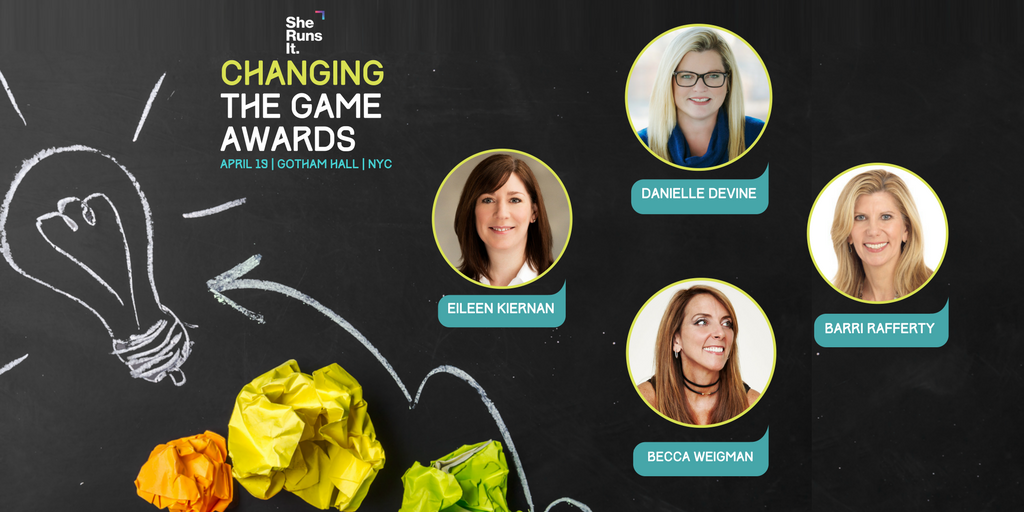 SheRunsItOrg's tweet photo. We're less than a week away from celebrating our 2017 Changing The Game Quantum Leap Honorees! https://t.co/0DSrcrEzqW #SheRunsItCTGA https://t.co/1oMwU2sux5