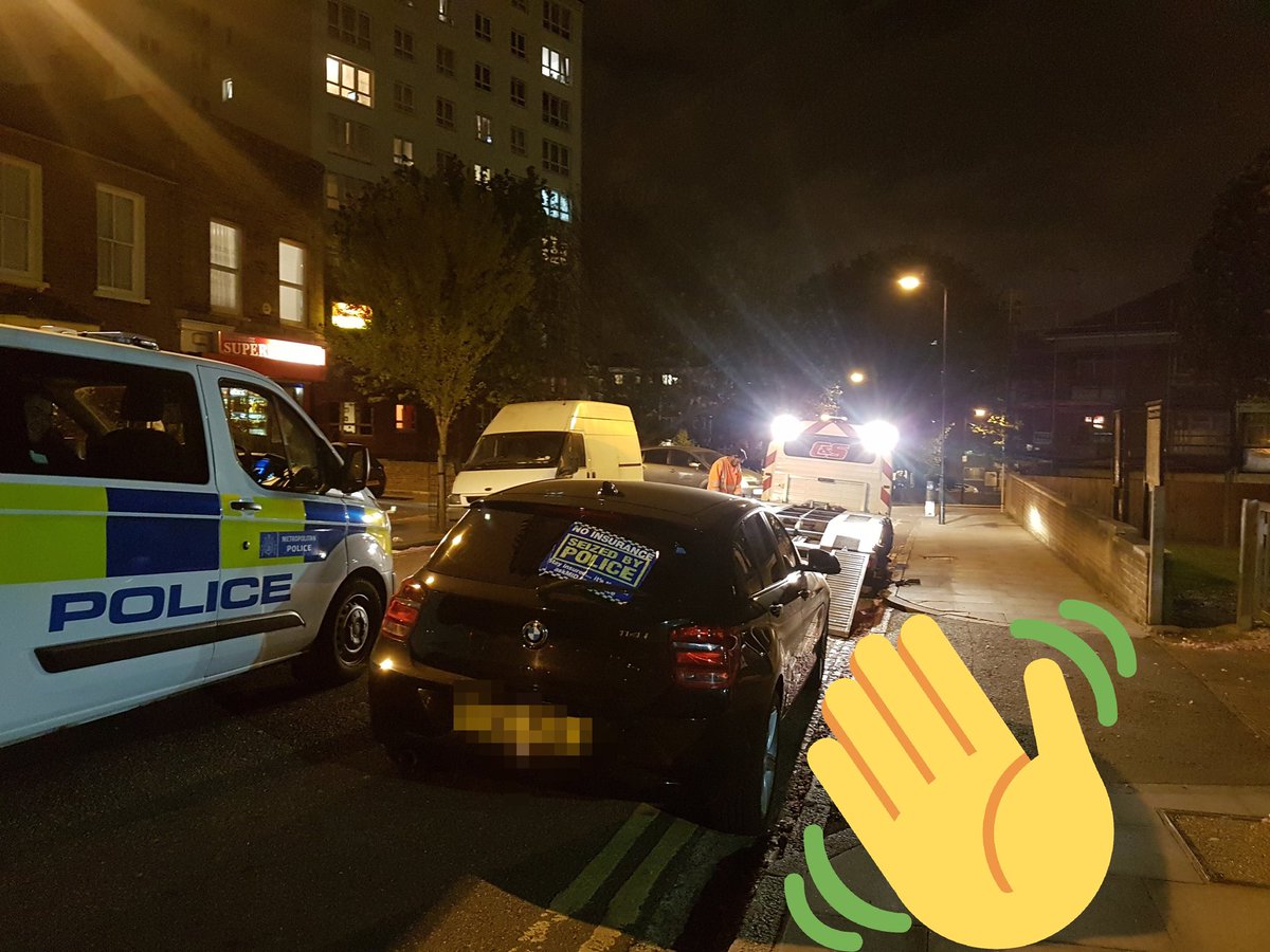 MPSSpecials's tweet photo. Uninsured and within 2 years of passing your test? Don't pull out on @MPSHackney , seized and soon to be disqualified #GDMSC https://t.co/L3ZLzLDGSJ