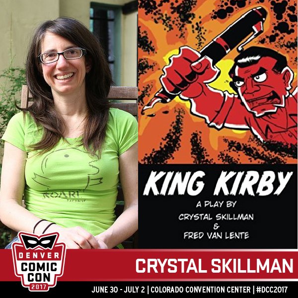 fanexpodenver's tweet photo. CRYSTAL SKILLMAN WILL BE AT DCC'17! https://t.co/yHuipWytLY @CrystalSkillman #DCC2017 #DenverComicCom #Playwright #theater #comics https://t.co/X4hVquHC0n