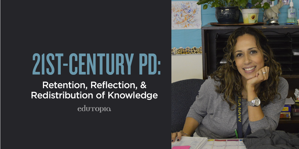 edutopia's tweet photo. 3 easy shifts that can bring new life to professional development: https://t.co/xdcBF85ASz. #profdev https://t.co/aZW1OUB47F