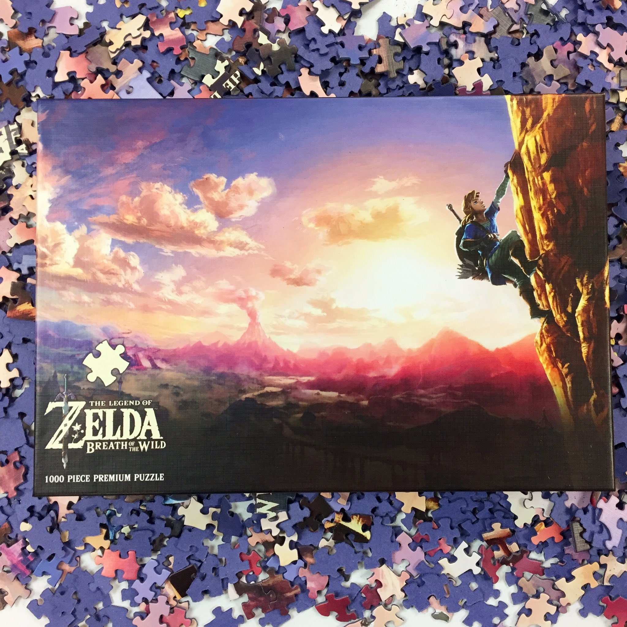 Nintendo NY on X: This 1000 piece premium puzzle features art