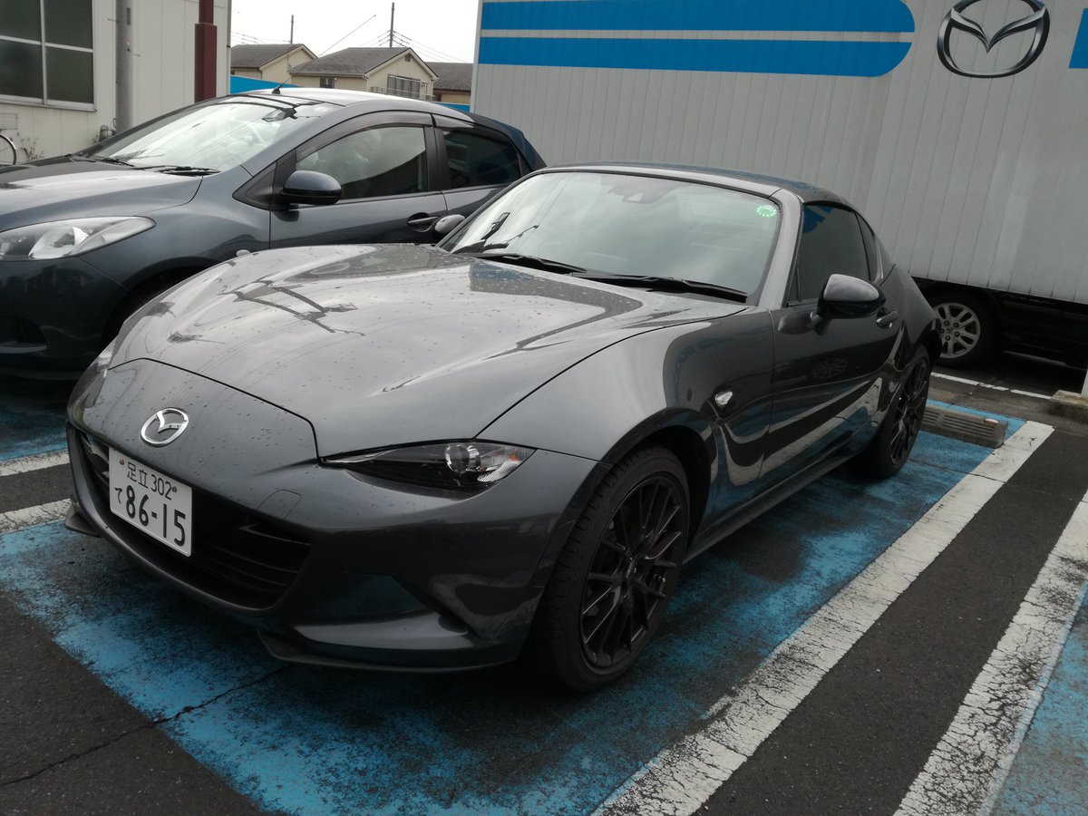 点検ついでにロードスター試乗。いつかはオーナーになりたい