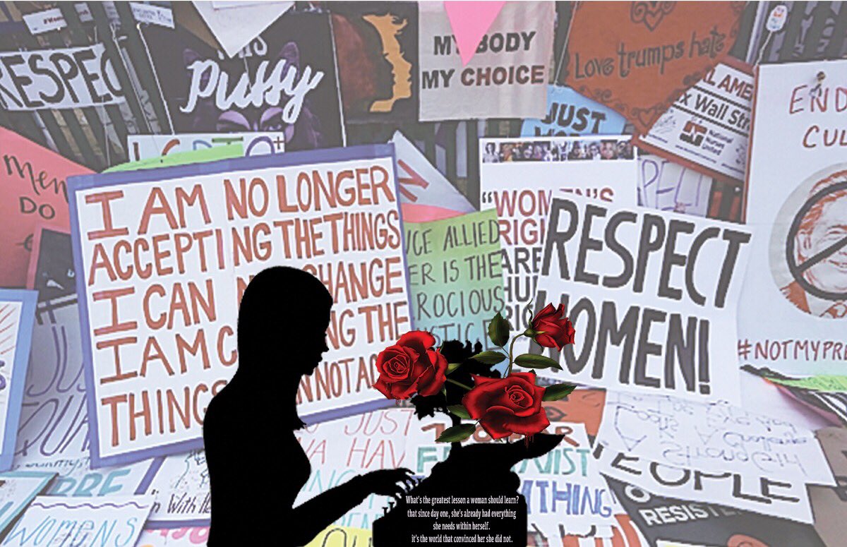 KaliArevalo0823's tweet image. Another day in the life of a Comm student. I made this in class 😁 #abstractselfportrait #learningphotoshop