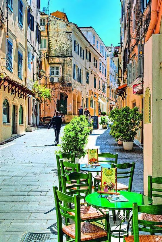 Bonjour from sunny Corfu #GREECE 🇬🇷