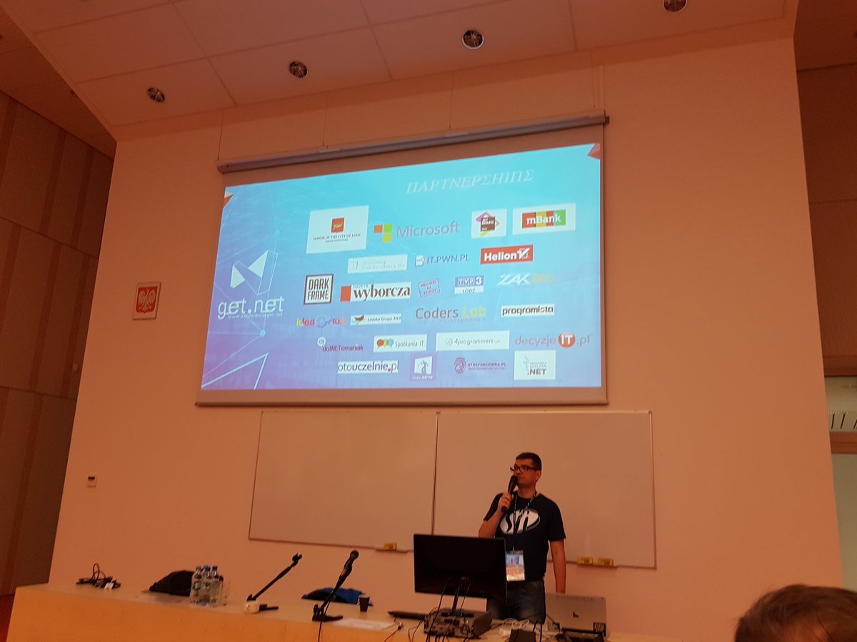 pgdotnet's tweet image. Konferencja @SiiGetNET właśnie się zaczyna i nasza grupa też tu jest!