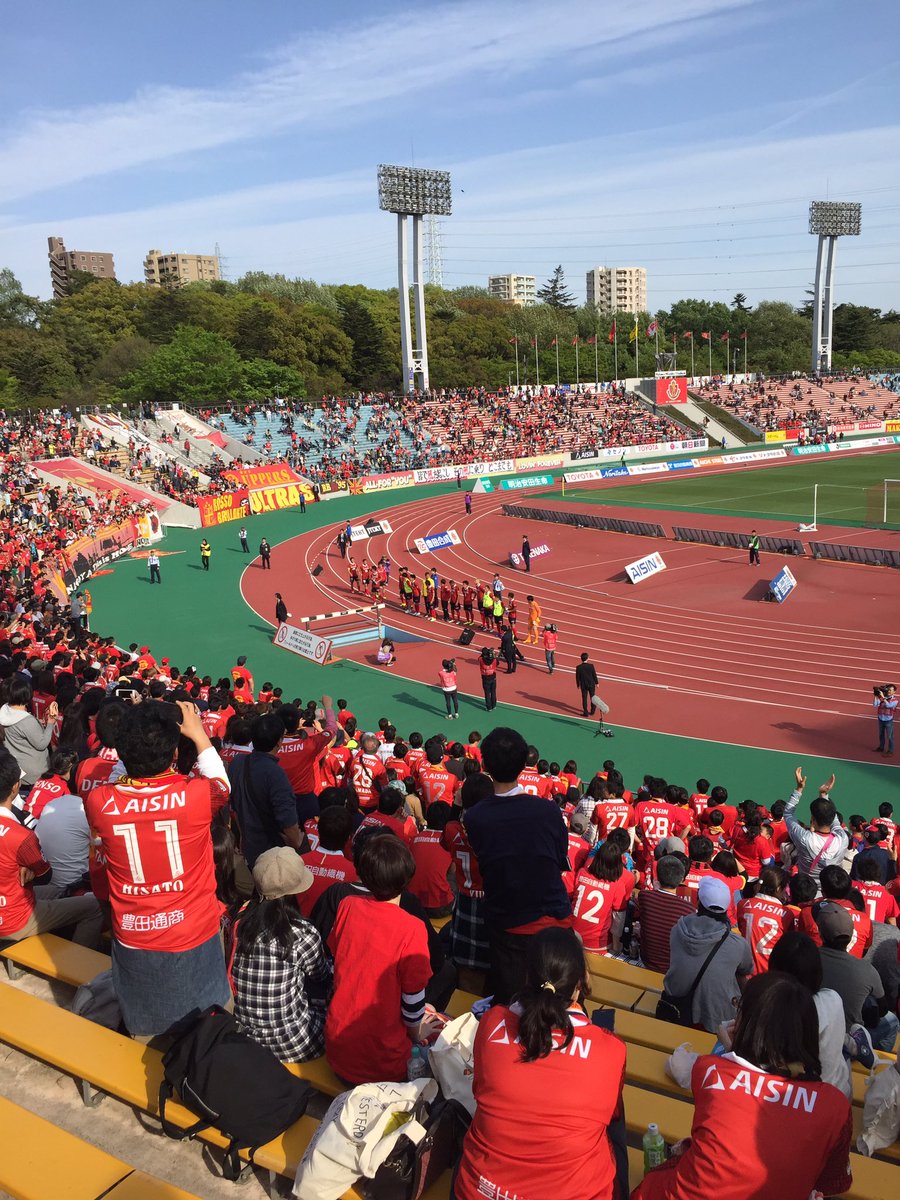 アキちん 試合結果 名古屋グランパス 0 2 レノファ山口fc 17 明治安田生命 J2リーグ 第9節 名古屋グランパス Vs レノファ山口fc パロマ瑞穂スタジアム 17 4 22 土 12 00開場 14 00キックオフ ホームサポーターズシート T Co Arl1endqgy