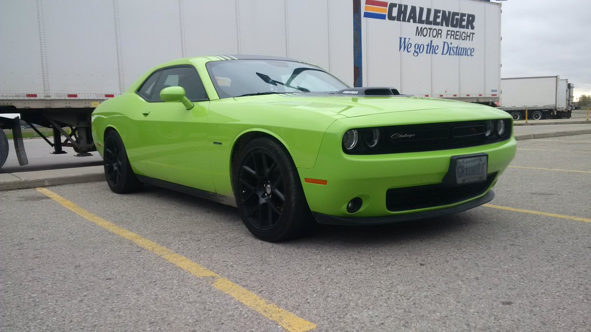 grauwulf75's tweet photo. Brightened a gloomy day by getting the beast out of storage! #moparornocar #challenger #notahellcat https://t.co/cEl50mZCX2