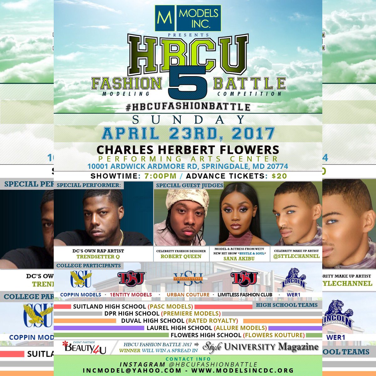 EOEModels's tweet image. #PASCMODELS x #HBCUFASHIONBATTLE 5 !