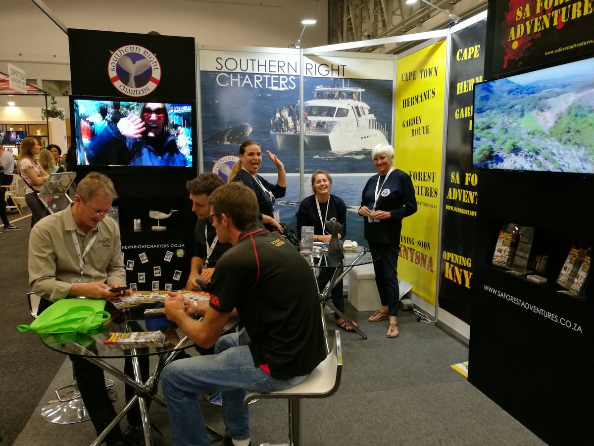 pottingshed2's tweet photo. @SAwhalewatching @WTM_Africa Good 2 see you guys #Hermanus #worldtravel #WTM17 https://t.co/WTxjSLZCaM