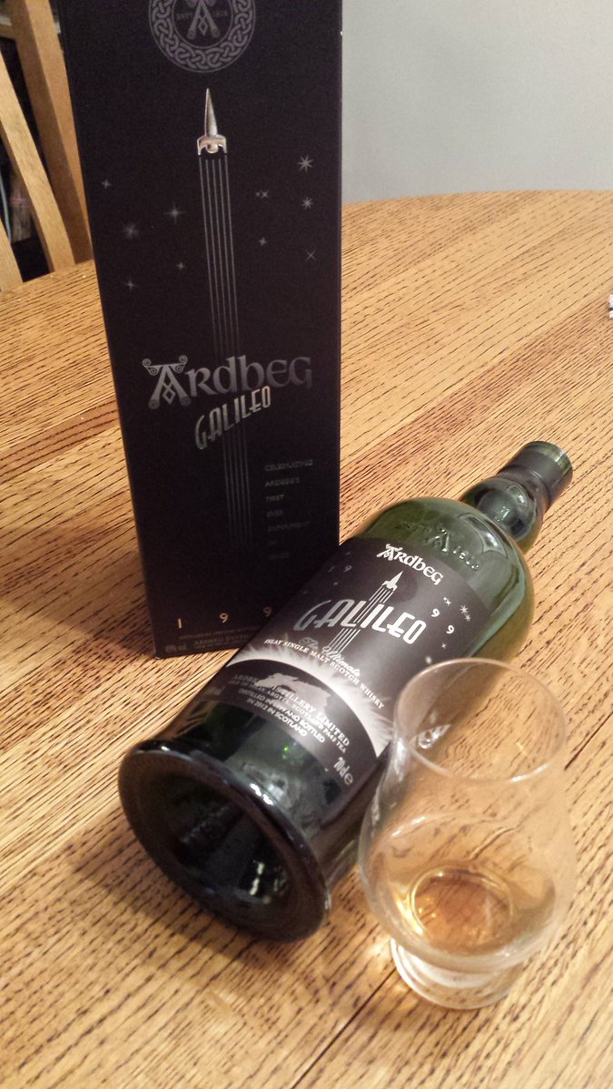 It's a sad day.. #heelslayer @ardbeg_com Galileo, what dram.  Sniff, I shall miss thee <a href="/whisky_yes/">Dave Scott (account is inactive)</a> <a href="/GeordieMoski/">Geordie Moski</a> <a href="/MaltTroll/">Dave Parker</a> <a href="/KennethRosal/">Ken Rosal</a>