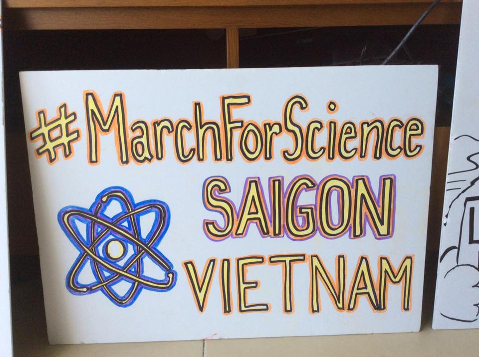 ScienceMarchVN's tweet image. #marchforscience