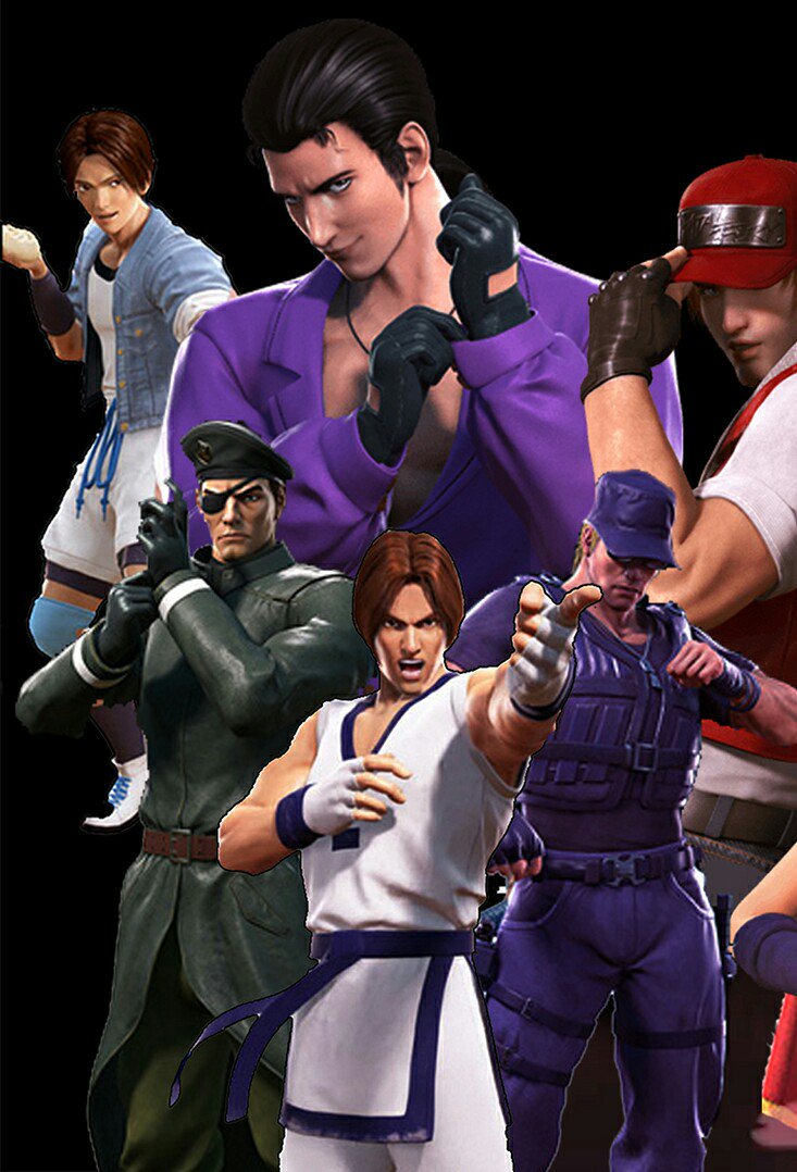 SNK_Lover's tweet photo. Kim and Kensou confirmed in KOF World/KOF Destiny. #KOFW https://t.co/04WQfQlCGD