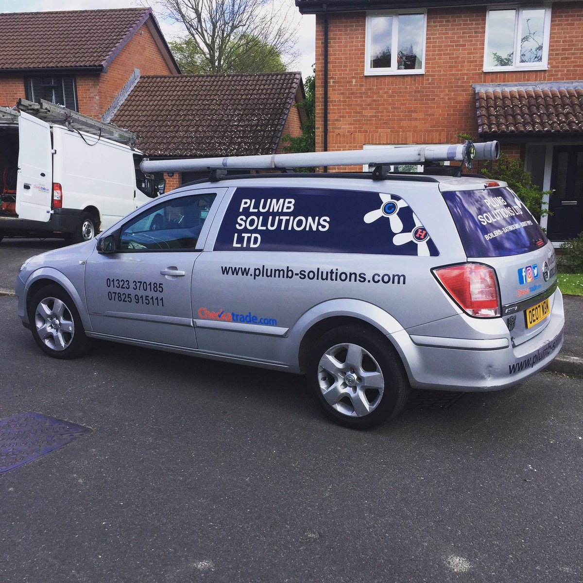 Finally got the little van sign written after a busy start to the year!