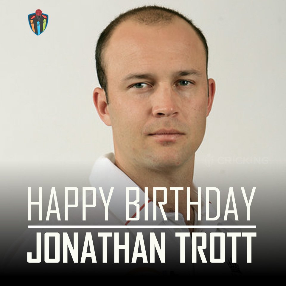 Happy Birthday Jonathan Trott. The English cricketer turns 36 today. 
