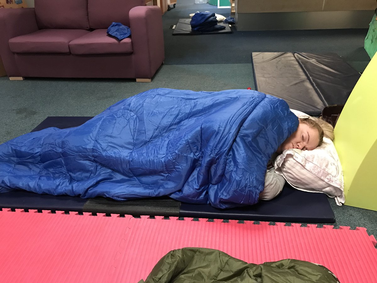 NACLibraries's tweet photo. And our Laura is still out for the count #sleepthroughanything https://t.co/tErMWYsvEI
