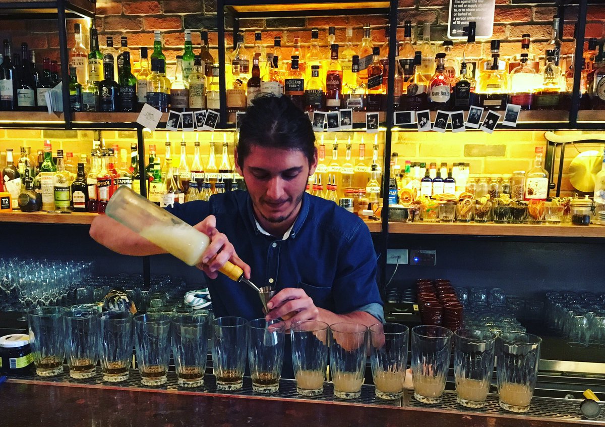 Our #whiskey #cocktails are being created the first of our <a href="/dramnation/">Dramnation</a> #whiskeytasting @crookedtailor_bar #hillsdistrict #livinglocal