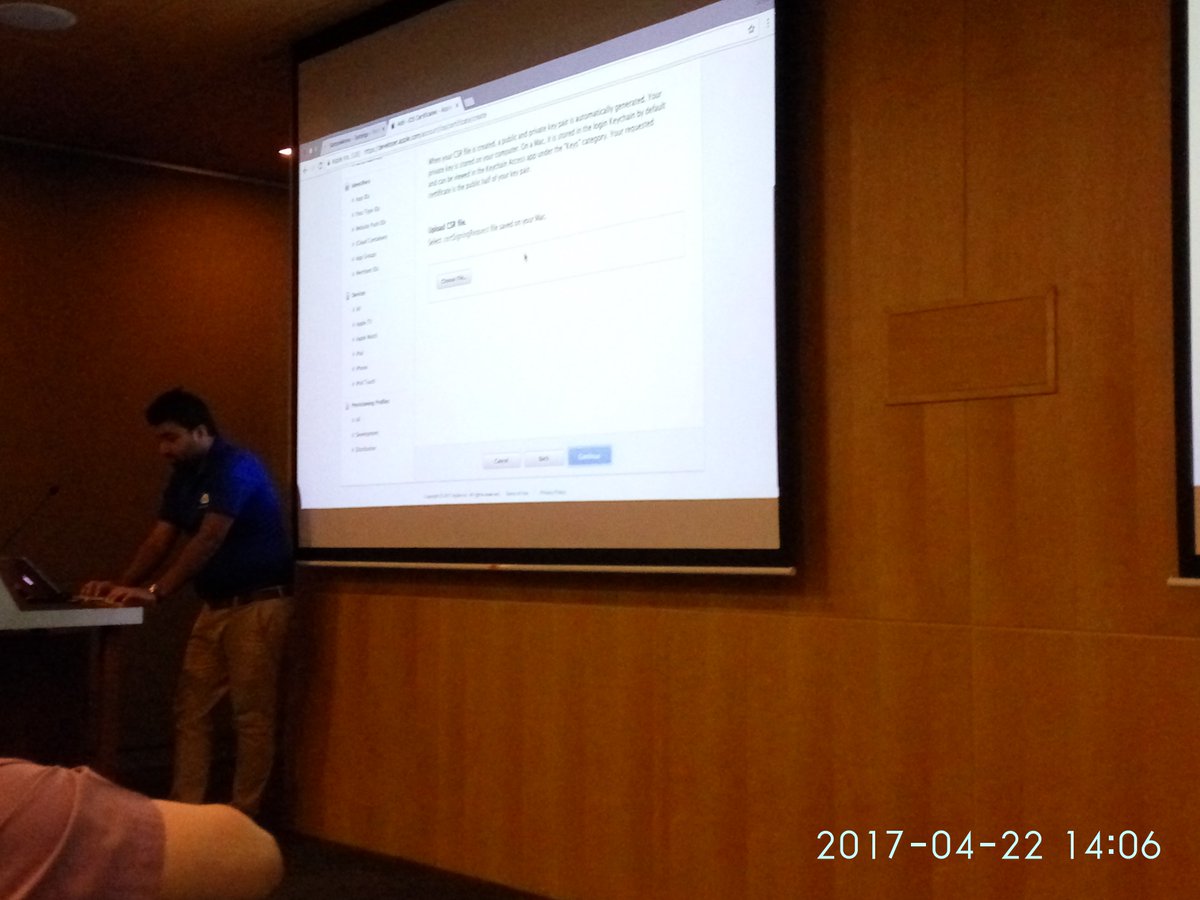 dbaktiar's tweet photo. Azure Notification Hub and Xamarin #GABSG #GlobalAzure #GlobalAzureBootcamp https://t.co/QBCP74Jw3M