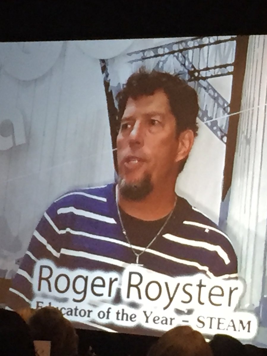 jennifereckle's tweet photo. Enjoyed celebrating @vistamagnet teacher Roger Royster tonight as a STEAM #heroesofvista teacher! https://t.co/bS7HAGseAx