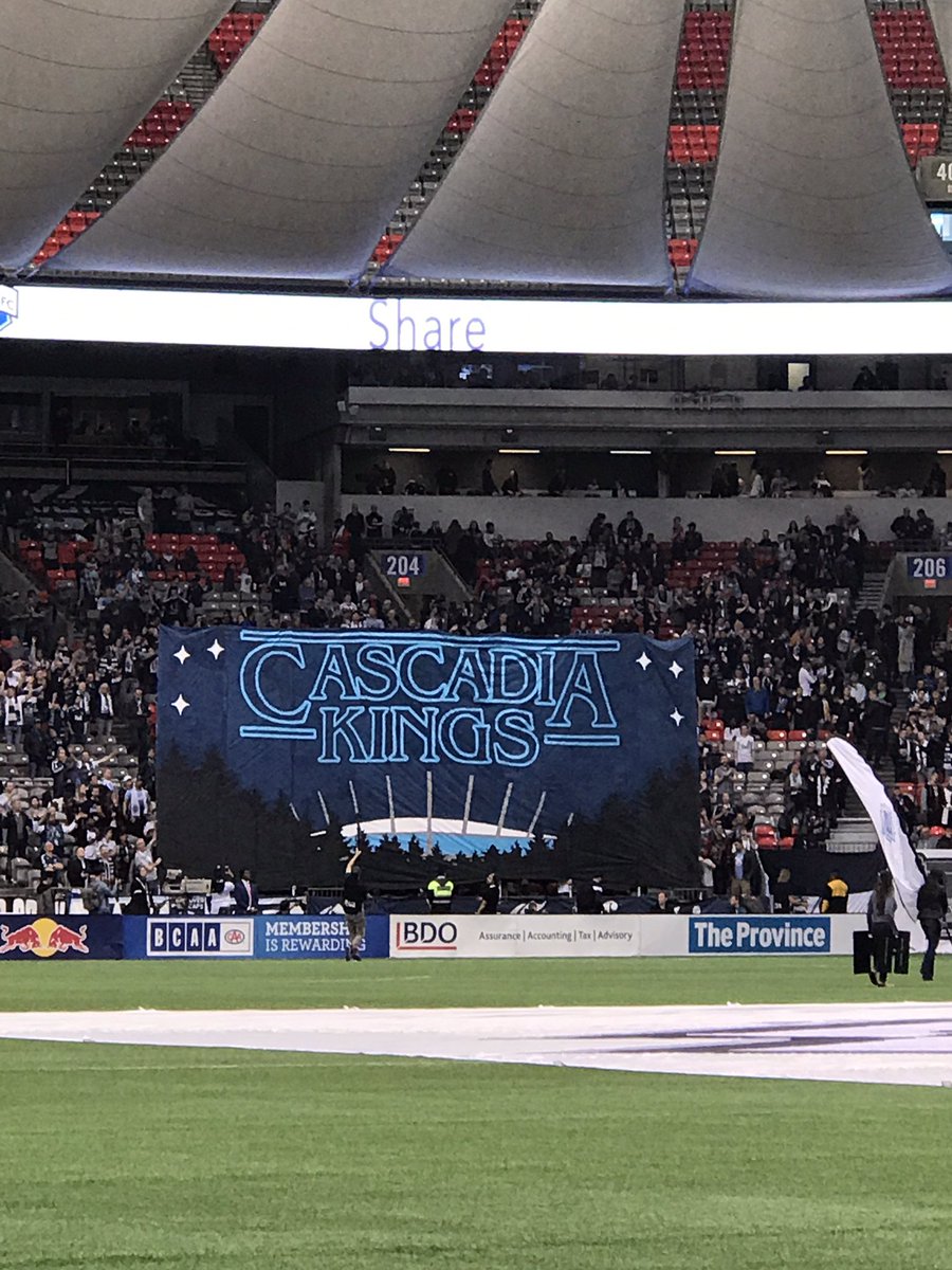 socceryvr's tweet photo. #Cascadia #KingsofCascadia #VANvSEA @WhitecapsFC @CurvaCollective @raincitybrigade #VWFC @Haircaps @Southsiders @MLS @SoundersFC https://t.co/nz986Ps8cG