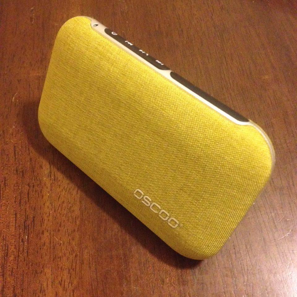 GoldEnterpr1se's tweet photo. Just got this amazing #OSCOOSpeaker Wireless Bluetooth Speaker/Charger! Great design, even better sound!! Check it: https://t.co/FQ4vC6xsNn https://t.co/zH1qMSVHxx