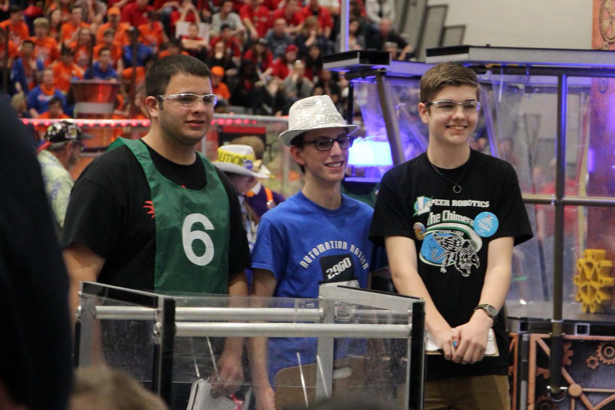 Great way to end day 2 of MSC, landing in the 6th seed alliance with <a href="/FRC67/">🔥HOT Team🔥</a> &amp; <a href="/team2960/">Team 2960</a> Looking forward to elims on Dow!