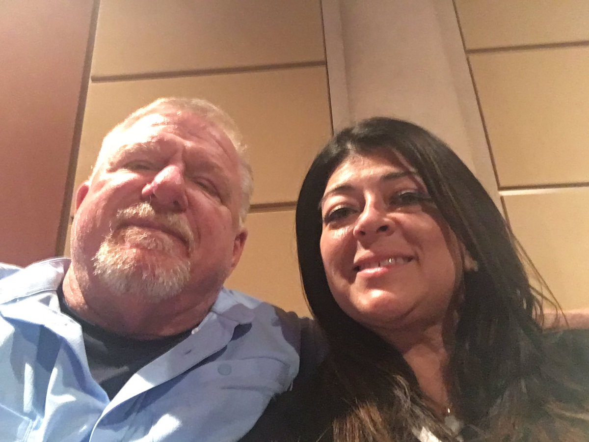 Coachboot61's tweet photo. Celine with my beautiful wife of 10 years.
#celinedionvegas https://t.co/R3jSxeDEBa