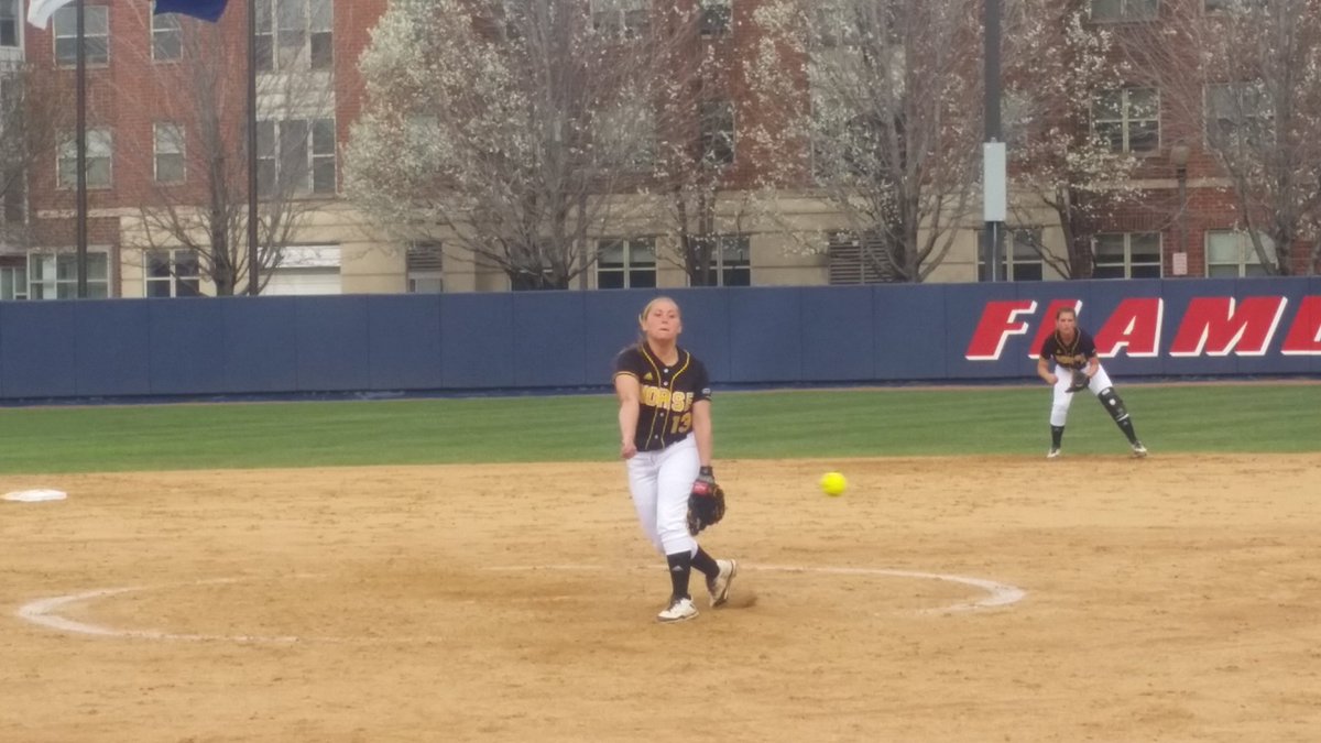 OaktonSB's tweet photo. Oakton alum @Charlala_13 going 12 innings in loss to UIC. Great job today https://t.co/6paYeSBw8a