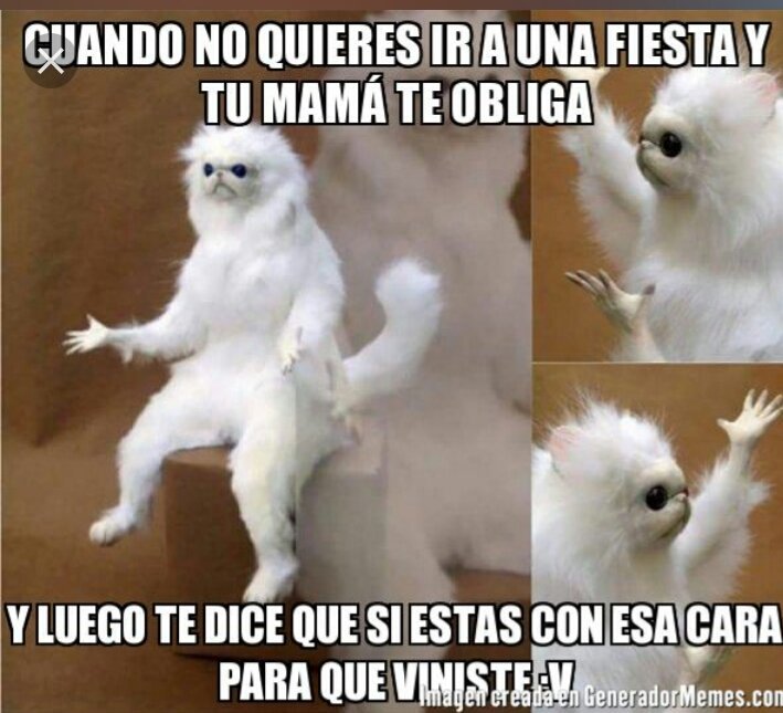 Perdón pero estas igual que esta mañana jajajajajaja