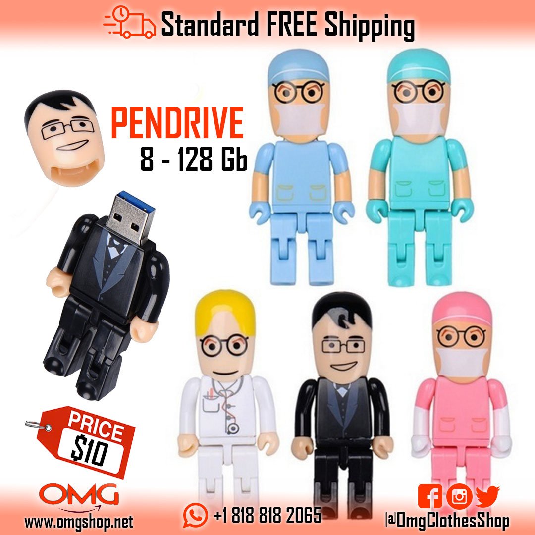 OmgClothesShop's tweet photo. Unique Pendrive design. Capacity: 8 to 128 Gb.
Soon you can buy online at our website: https://t.co/wewvTu9UuO +1 818 818 2065 https://t.co/BJBRYWv84h