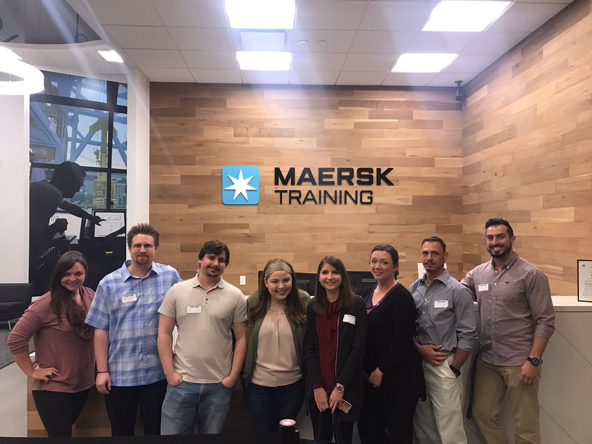 HFESatUHCL's tweet photo. Thank you @MaerskTraining &amp; @HoustonHfes for the event last week! We loved the integration of #humanfactors #training #simulators &amp; #safety https://t.co/OGNiwQSlGh