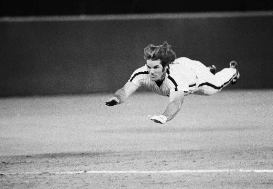 Pete Rose used his ability to fly to swipe 198 career bases. Happy Birthday Charlie Hustle. 