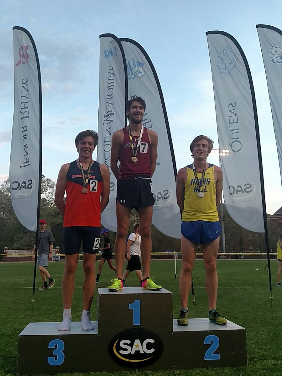 LRtrackandfield's tweet image. LRs Derek Chavis repeats as SAC champion in the mens 3k steeplechase. #GoBears @BearsSports